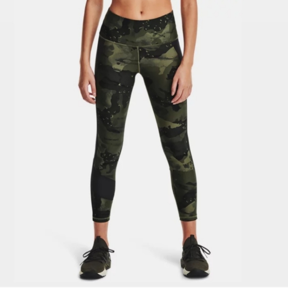 Under Armour X Project Rock 7/8 leggings camo